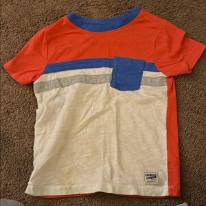 OshKosh B'gosh Kids Striped Tee - Red, Blue, White